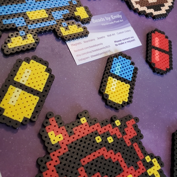 Dr. Mario Magnets - Nerdy Game Room Home Decor - Picture 6 of 8